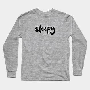 Sleepy Long Sleeve T-Shirt